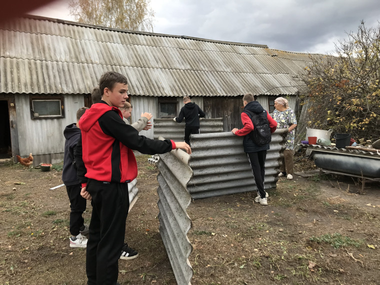 #ВоспитайПатриота #Волонтёры #МесячникПожилых.